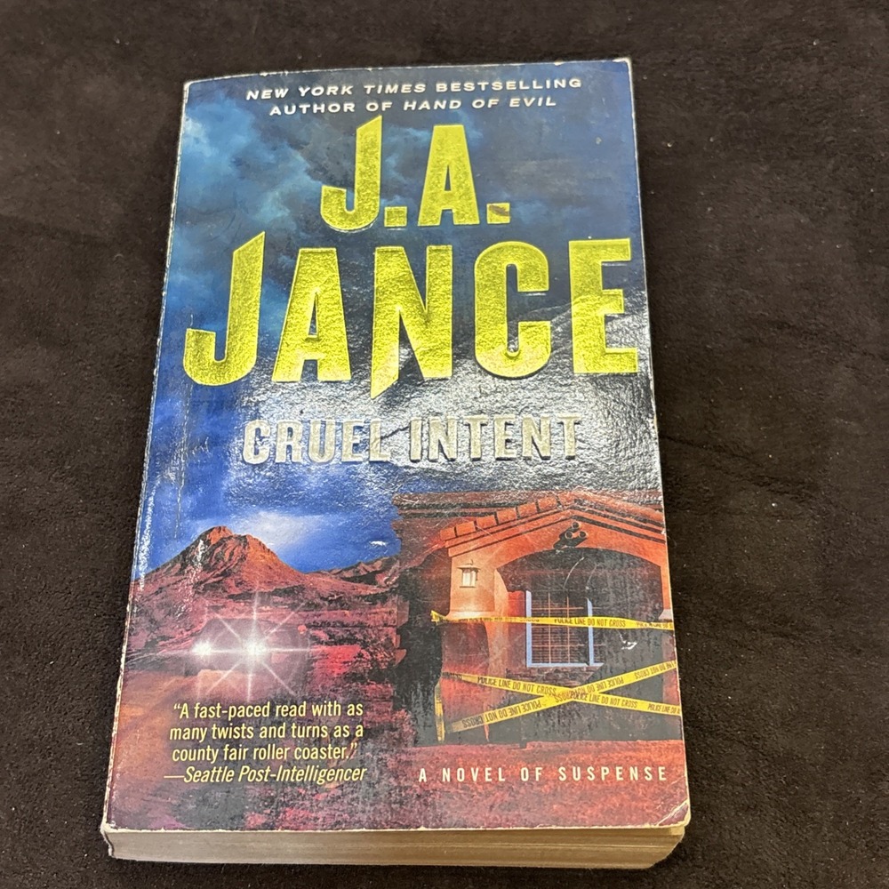 Cruel Intent by J. A. Jance (2008)